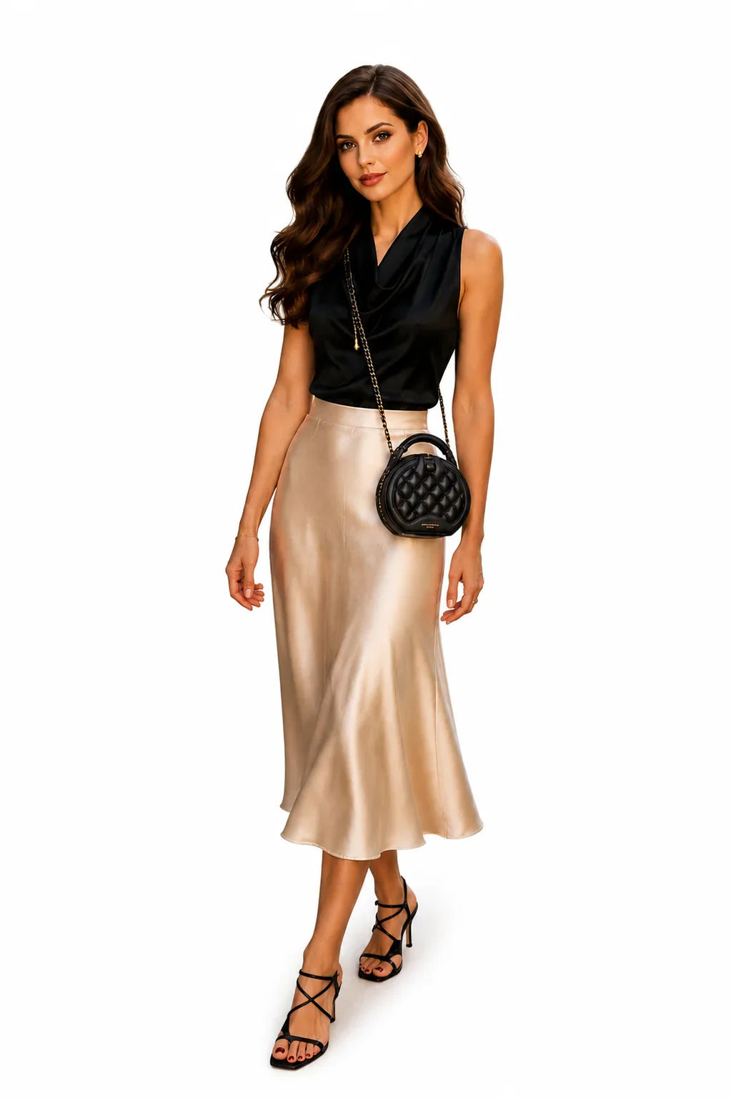 Steal This Satin Skirt Look Under $115